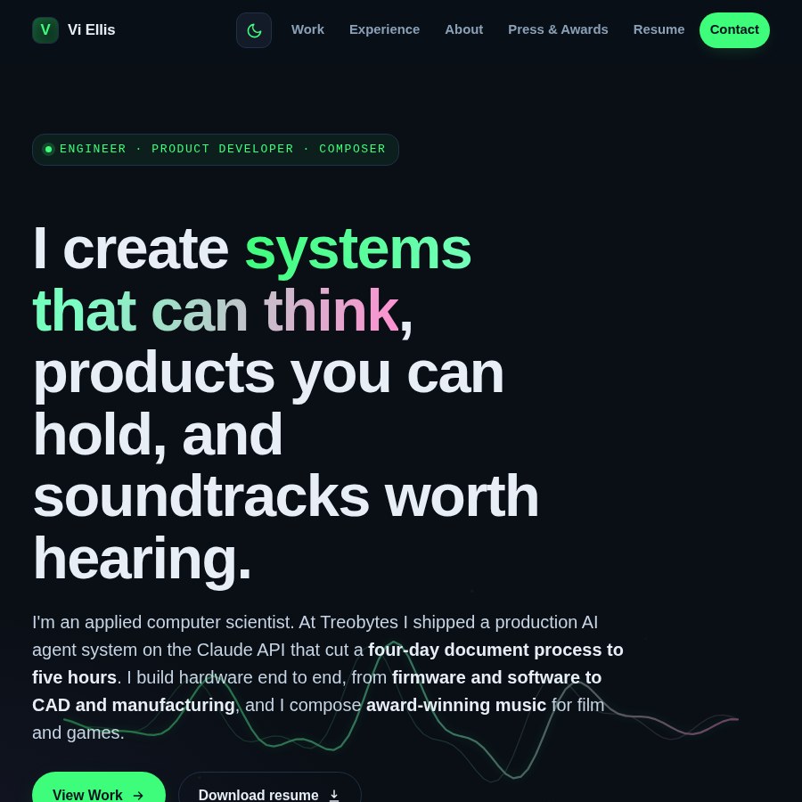 Portfolio preview