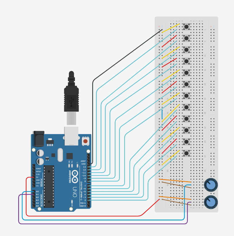 Wiring schematic overlay